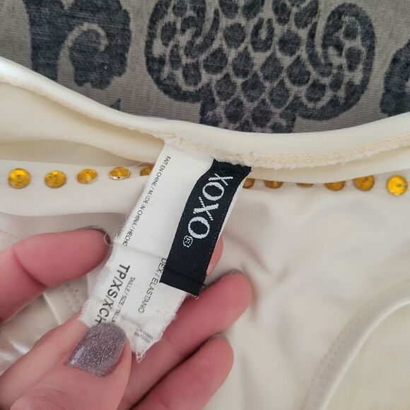 Roxy Swim Embellished Jeweled Suit Bikini XS - Picture 2 of 6